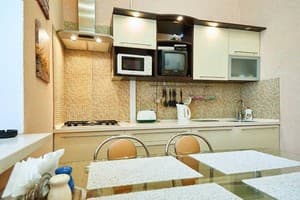 Квартира Home Hotel ул. Лысенко 1. Апартаменты трехместный Однокомнатная квартира, ул. Лысенко, 1 10