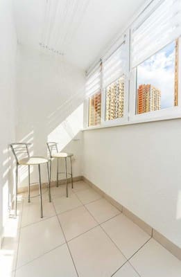 в новом доме на Оболони 23